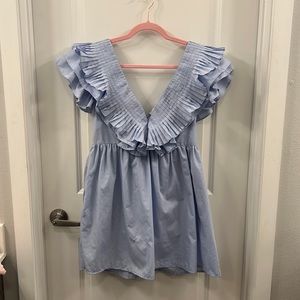 Powder blue dress